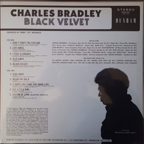 Charles Bradley : Black Velvet (LP, Album, Comp)