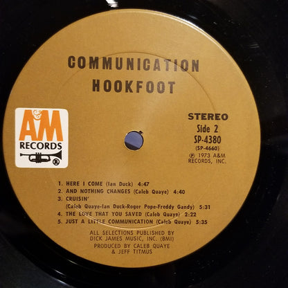Hookfoot : Communication (LP, Album, Gat)