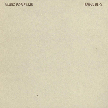 Brian Eno : Music For Films (LP, Album, RE, RM, 180)