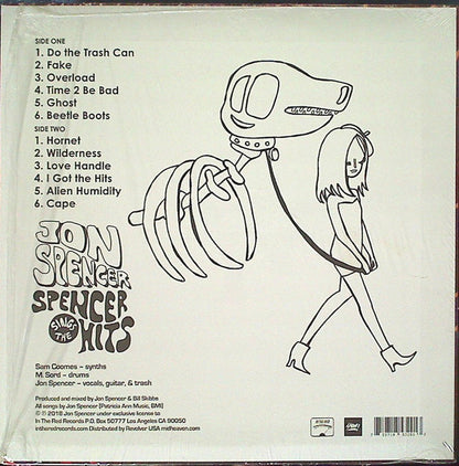 Jon Spencer : Spencer Sings The Hits (LP, Album)