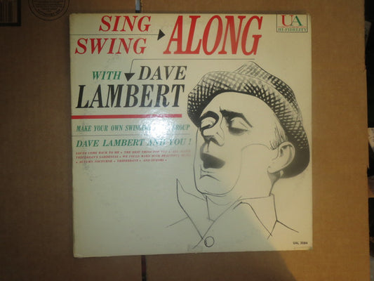 Dave Lambert (3) : Sing/Swing Along With Dave Lambert (LP, Album, Mono)