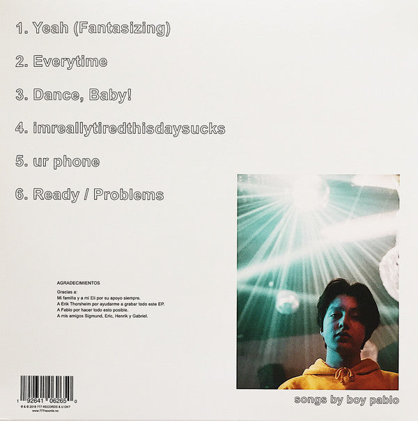 Boy Pablo : Roy Pablo (12", EP, Cle)