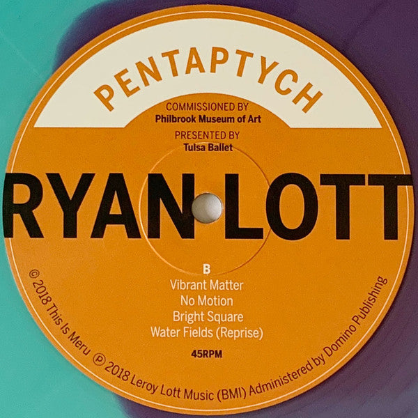 Ryan Lott : Pentaptych (LP, Album, Ltd)