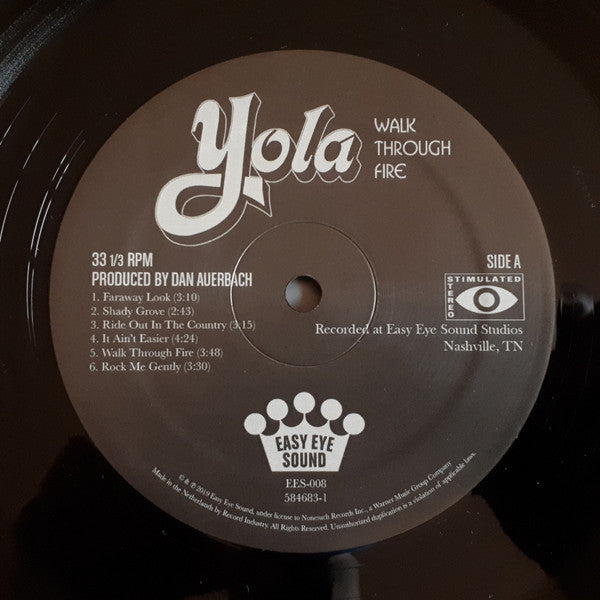 Yola (4) : Walk Through Fire (LP, Album)