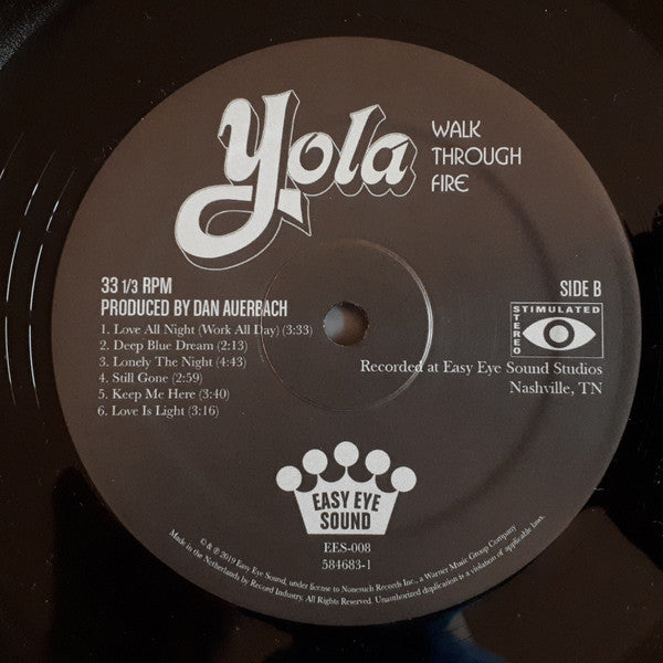 Yola (4) : Walk Through Fire (LP, Album)