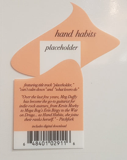 Hand Habits : Placeholder  (LP, Album)
