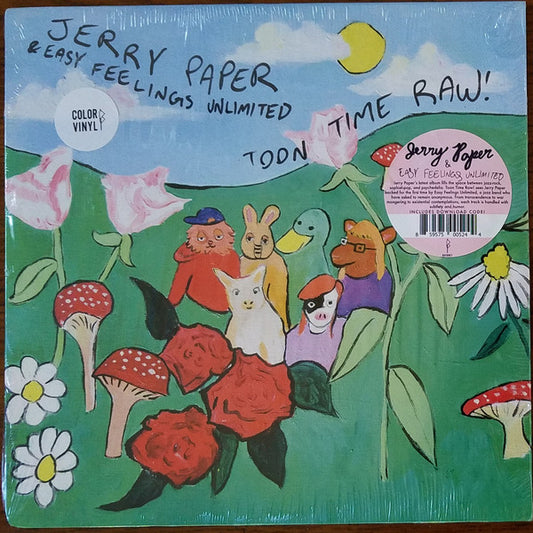 Jerry Paper & Easy Feelings Unlimited : Toon Time Raw! (LP, Album, RP, Pur)