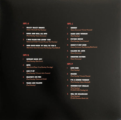 Kiss : Kissworld (The Best Of Kiss) (2xLP, Comp)