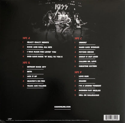 Kiss : Kissworld (The Best Of Kiss) (2xLP, Comp)