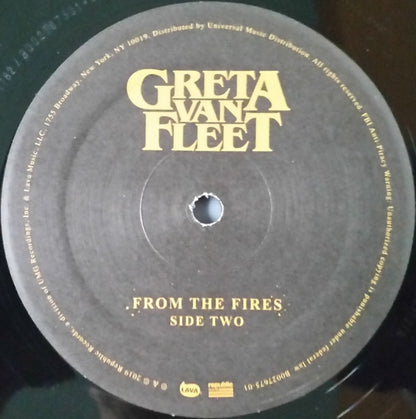 Greta Van Fleet : From The Fires (12", EP, RSD, RE)