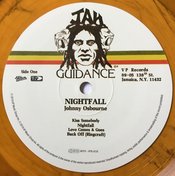 Johnny Osbourne : Nightfall (LP, Album, Ltd, RE, Col)