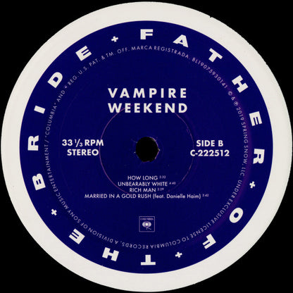 Vampire Weekend : Father Of The Bride (2xLP, Album)