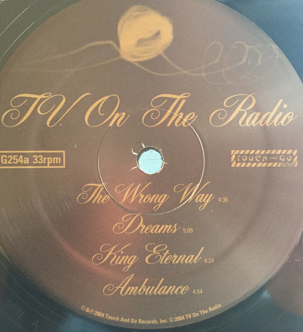 TV On The Radio : Desperate Youth, Blood Thirsty Babes (LP + 12", S/Sided, Etch + Album, RE)