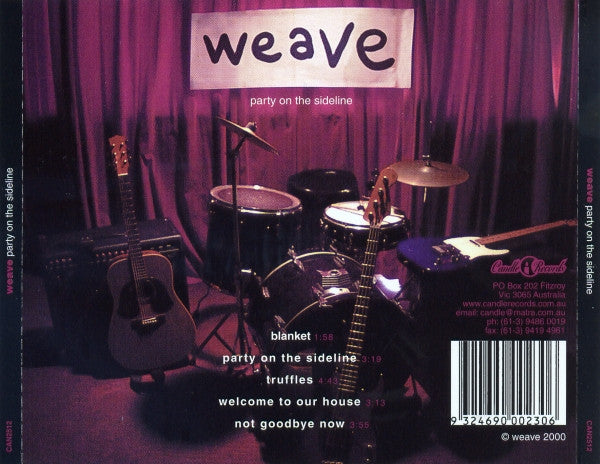 Weave (5) : Party On The Sideline (CD, EP)