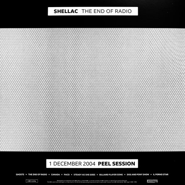 Shellac : The End Of Radio (14 July 1994 Peel Session / 1 December 2004 Peel Session) (2xLP, Album + CD, Album)