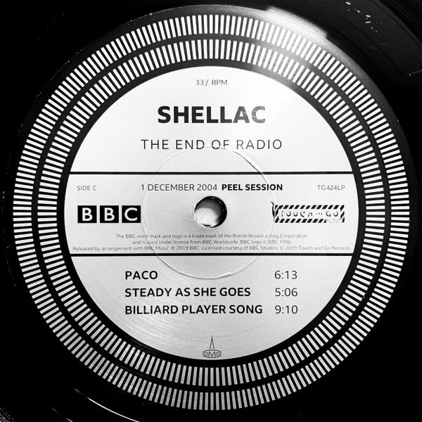 Shellac : The End Of Radio (14 July 1994 Peel Session / 1 December 2004 Peel Session) (2xLP, Album + CD, Album)