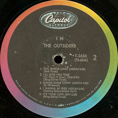 The Outsiders (4) : In! (LP, Album, Mono, Scr)