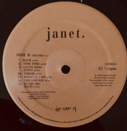 Janet Jackson : Janet. (2xLP, Album, RE)