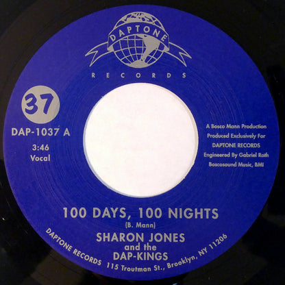 Sharon Jones & The Dap-Kings : 100 Days, 100 Nights (7", Single)