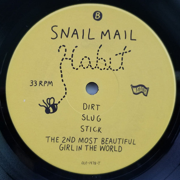 Snail Mail (2) : Habit (LP, EP, RE, RM)