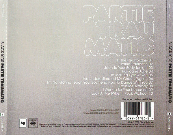 Black Kids : Partie Traumatic (CD, Album)