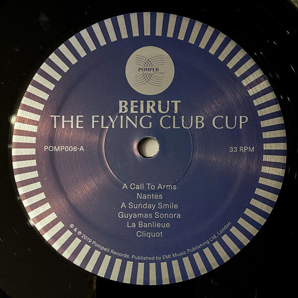 Beirut : The Flying Club Cup (LP, Album, RE)