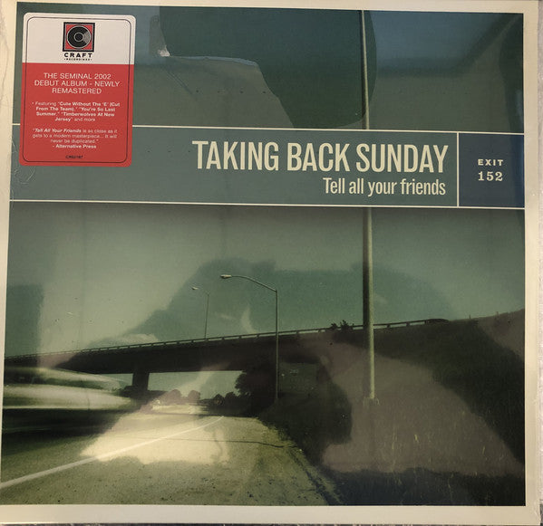 Taking Back Sunday : Tell All Your Friends (LP, Album, RM)