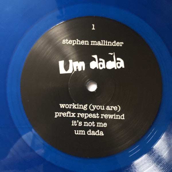 Stephen Mallinder : Um Dada (LP, Album, Ltd, Blu)