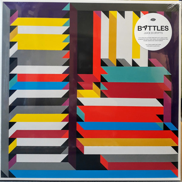 Battles : Juice B Crypts (2xLP, Album, Ltd, Cle)
