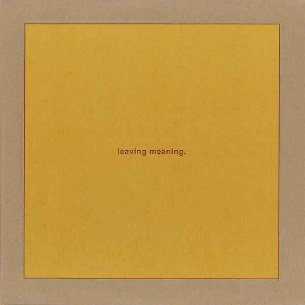 Swans : Leaving Meaning. (2xLP, Album)