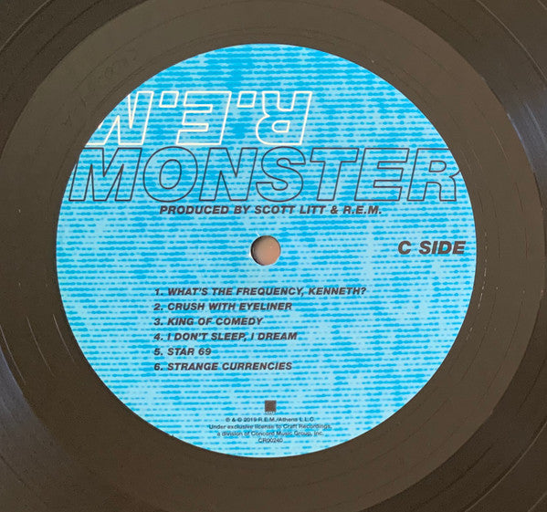 R.E.M. : Monster (LP, Album, RE, RM, 180)
