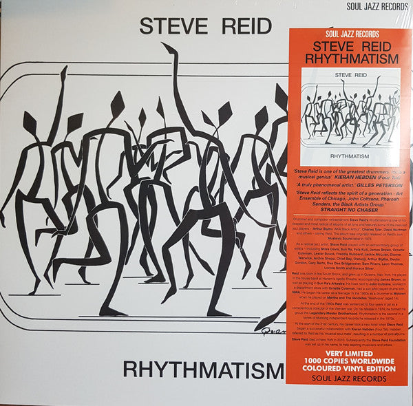 Steve Reid (2) : Rhythmatism (LP, Album, Ltd, RE, Whi)