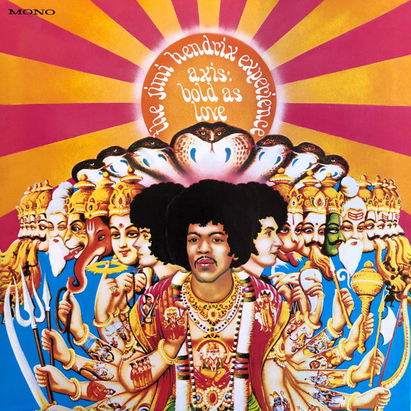 The Jimi Hendrix Experience : Axis: Bold As Love (LP, Album, Mono, RE, Gat)