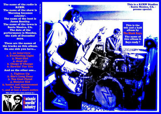 The Black Keys : Boys Ready? (LP, Album, Promo, RE, Unofficial, Ora)