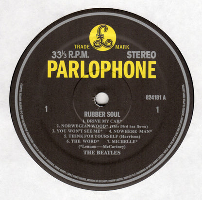 The Beatles : Rubber Soul (LP, Album, RE, RM, 180)