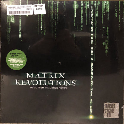 Various : The Matrix Revolutions: Music From The Motion Picture (LP, Cok + LP, S/Sided, Cok + RE)