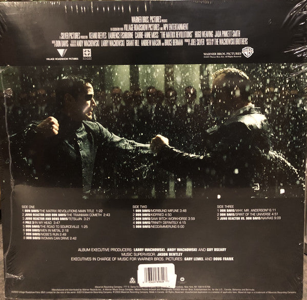 Various : The Matrix Revolutions: Music From The Motion Picture (LP, Cok + LP, S/Sided, Cok + RE)