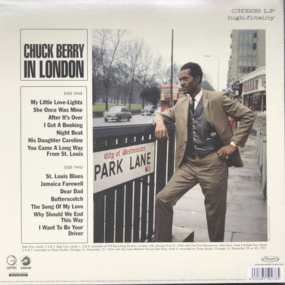 Chuck Berry : Chuck Berry In London (LP, Album, RE, 180)