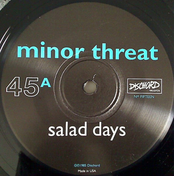 Minor Threat : Salad Days (7", Single, RE)