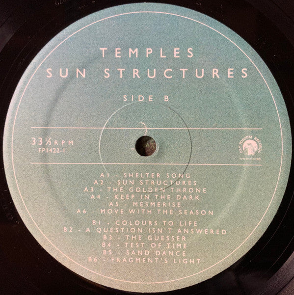 Temples (4) : Sun Structures (LP, Album, RP, Mem)
