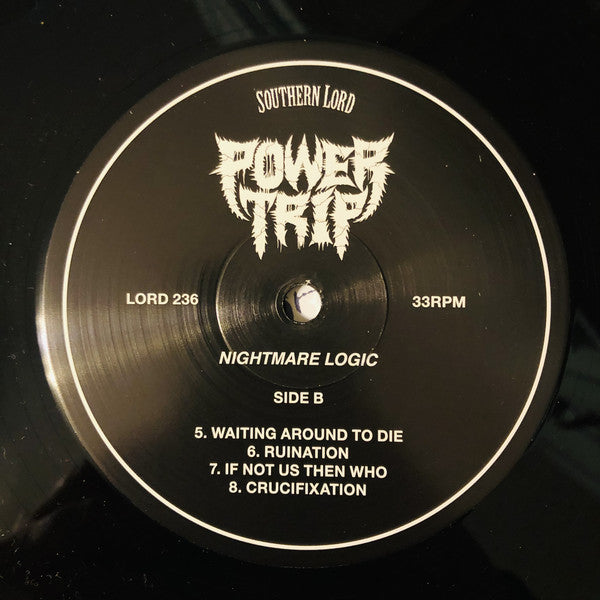 Power Trip (3) : Nightmare Logic (LP, Album, RP)
