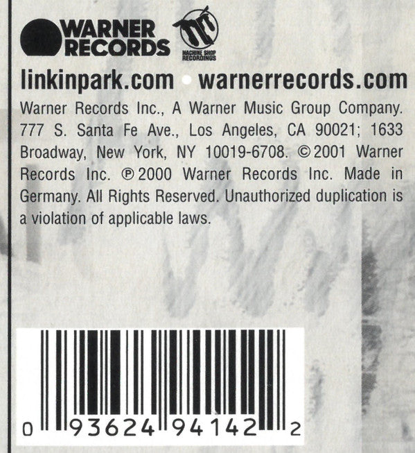 Linkin Park : Hybrid Theory (LP,Album,Reissue)
