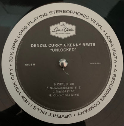 Denzel Curry X Kenny Beats : Unlocked (12", EP)