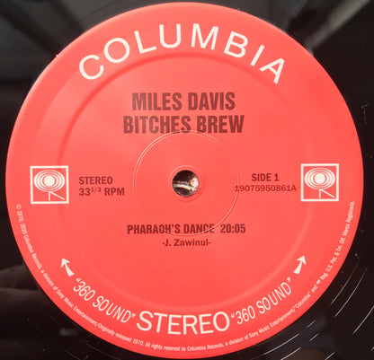 Miles Davis : Bitches Brew (2xLP, Album, RE, Gat)