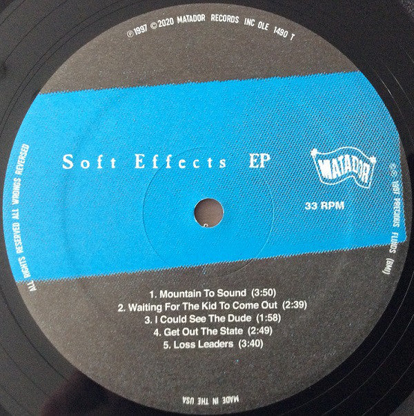 Spoon : Soft Effects EP (12", EP, RE)