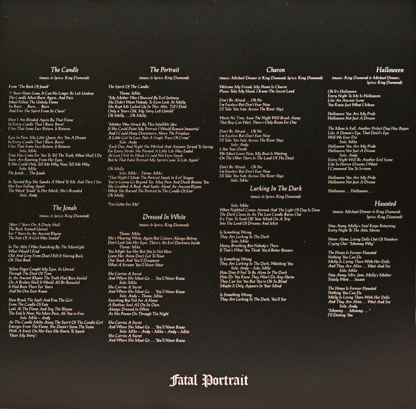 King Diamond : Fatal Portrait (LP, Album, RE, 180)