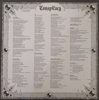 King Diamond : Conspiracy (LP, Album, RE, 180)