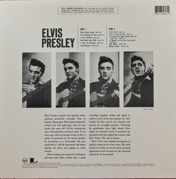 Elvis Presley : Elvis Presley (LP, Album, RE)