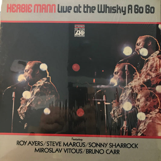 Herbie Mann : Live At The Whisky A Go Go (LP, Album, PR)