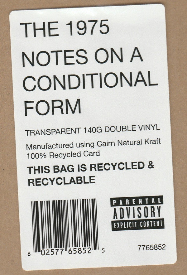 The 1975 : Notes On A Conditional Form (LP,Album)
